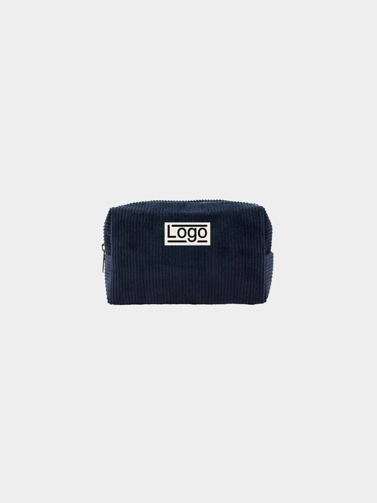 Trousse publicitaire Estelle S en velours Bleu marine